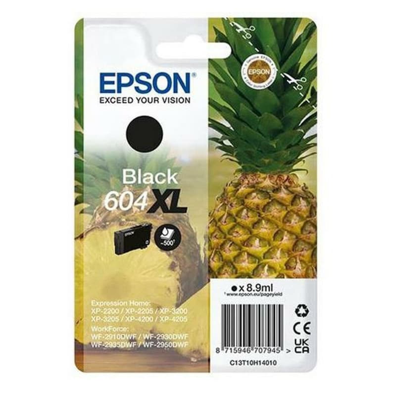 Epson 604XL cartouche d'encre 1 pièce(s) Original Rendement élevé (XL) Noir - Image 1