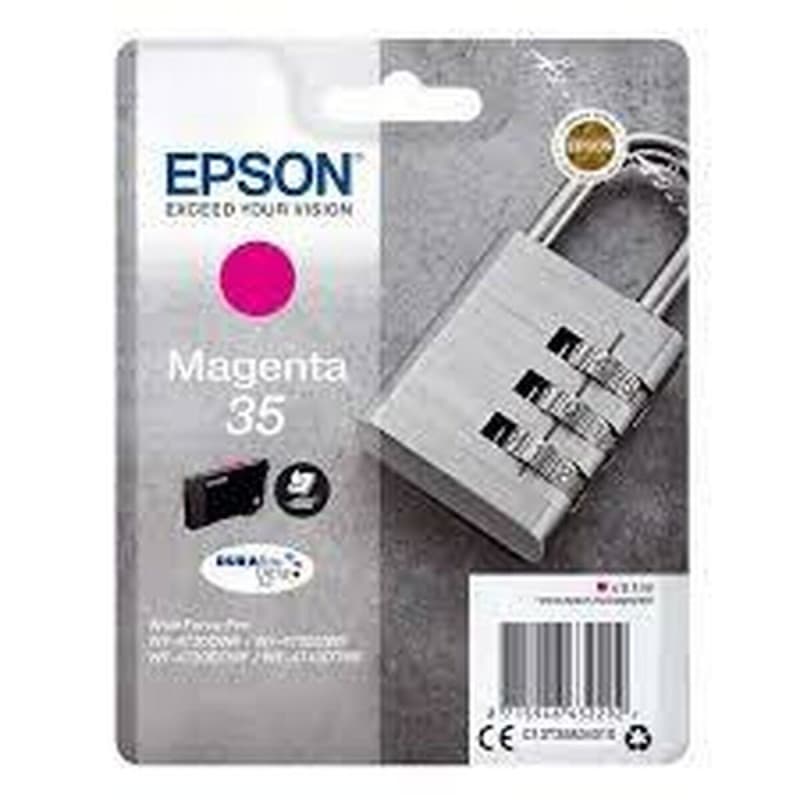 Epson Padlock Singlepack Magenta 35 DURABrite Ultra Ink - Image 1