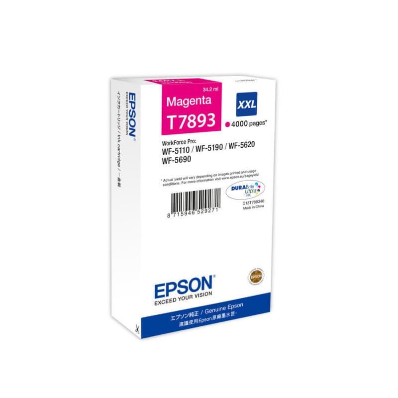 Epson Encre Magenta XXL (4 000 p) - Image 1