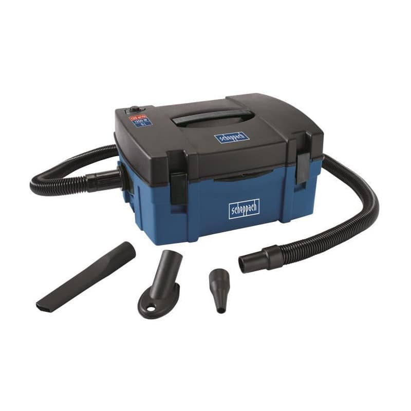 Aspirateur compact de chantier Scheppach - HD2P - Cuve polypropylene 5L - 1250W - Image 1