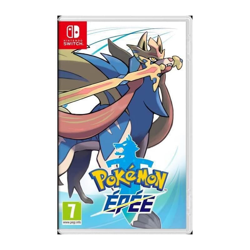 Nintendo Pokémon Épée Standard Allemand, Anglais, Coréen, Espagnol, Français, Italien, Japonais Nintendo Switch - Image 1