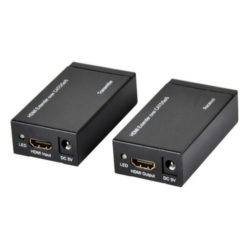 Ewent EW3715 extension audio/video Émetteur et récepteur AV Noir - Image 1