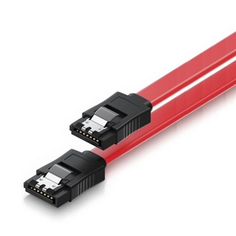 Ewent EC1510 câble SATA 0,3 m SATA 7-pin Noir, Rouge - Image 1