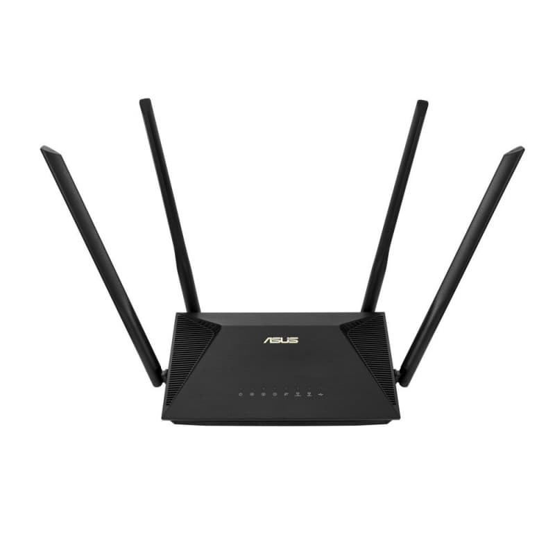 Asus RT-AX53U routeur sans fil Gigabit Ethernet Bi-bande (2,4 GHz / 5 GHz) Noir - Image 1