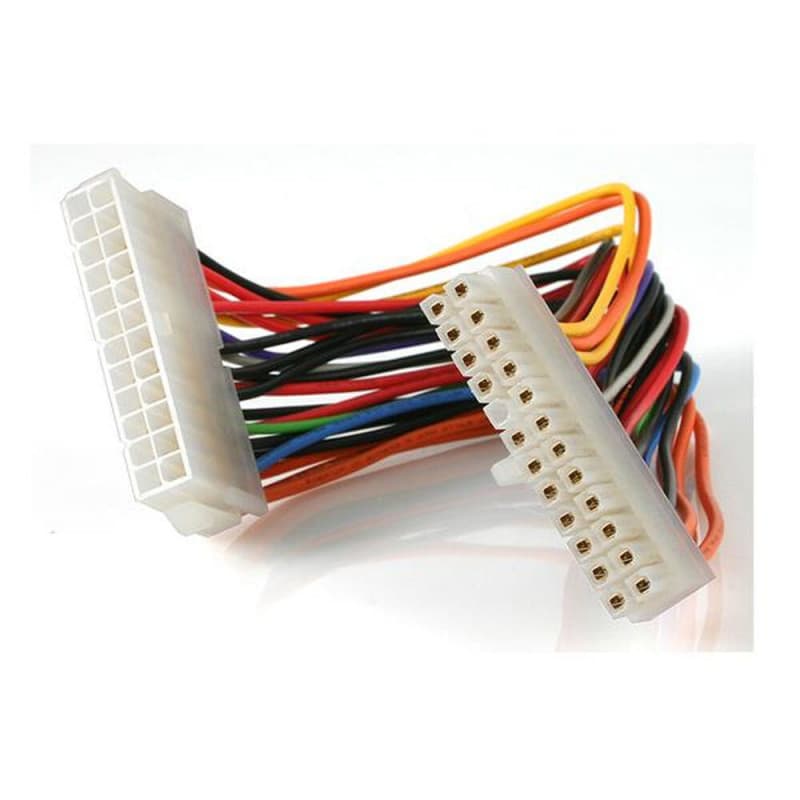 Startech.com Câble d'extension d'alimentation ATX 2.01 à 24 broches de 20 cm - M/F - Image 1