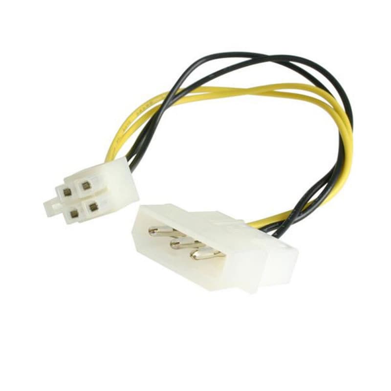 Startech.com LP4P4ADAP câble d'alimentation interne 0,152 m - Image 1