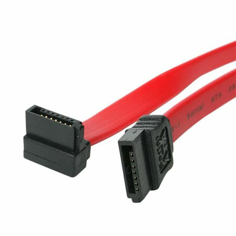 Startech.com Câble Serial ATA SATA vers SATA à angle droit 15 cm - Image 1
