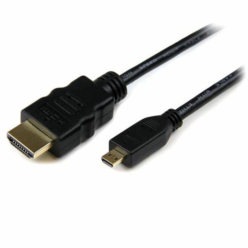 Startech.com Câble HDMI haute vitesse avec Ethernet 0,5 m - HDMI vers HDMI Micro - M/M - Image 1