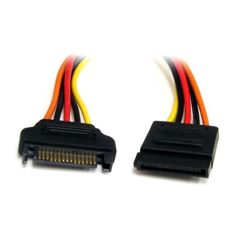 Startech.com Câble d'extension d'alimentation SATA 15 broches 30 cm - Image 1