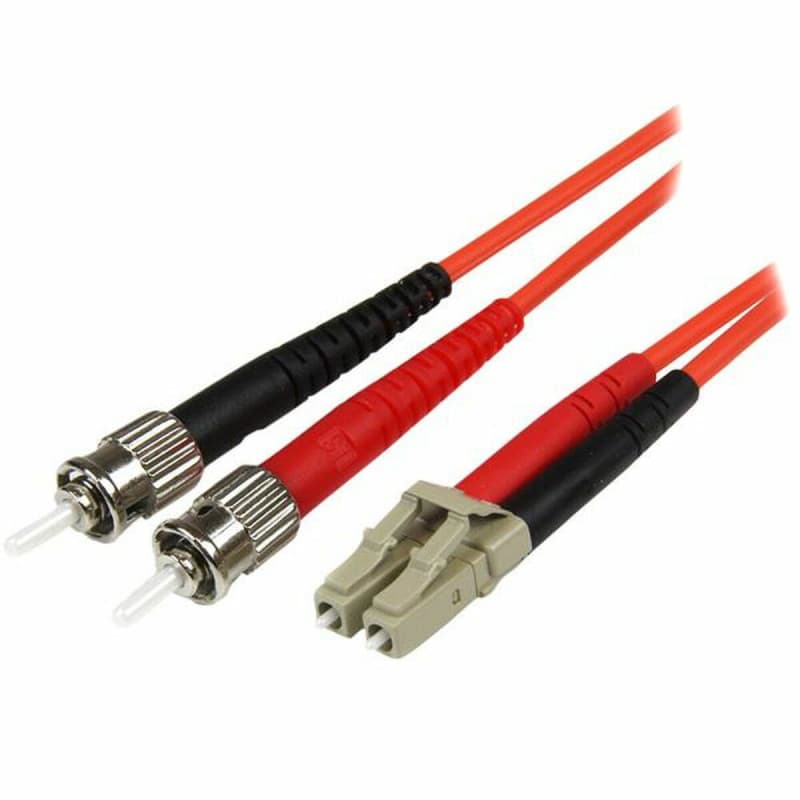 Startech.com Câble Réseau - Jarretière Fibre Optique Duplex Multimode 50/125 OM2 LC - ST - LSZH - 1 m - Image 1