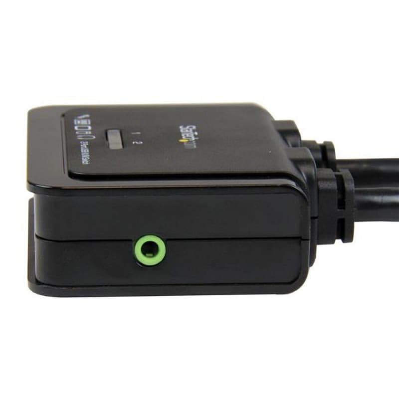 Startech.com Switch Commutateur KVM 2 Ports USB, HDMI avec Audio et Câbles pour 2 PC sur 1 écran - Auto Alimenté - Image 1