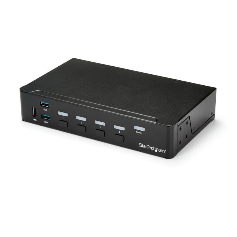 Startech.com Switch KVM USB HDMI à 4 ports avec hub USB 3.0 intégré - 1080p - Image 1