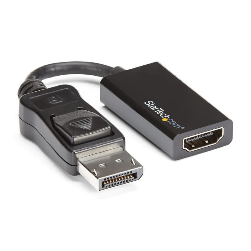 Startech.com Adaptateur DisplayPort vers HDMI - M/F - Ultra HD 4K 60 Hz - Noir - Image 1