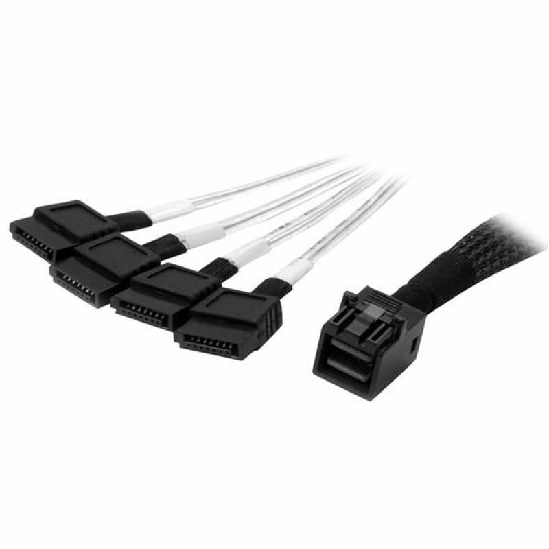 Startech.com Câble Mini SAS vers SATA interne de 1 m - SFF-8643 vers 4x SATA - Image 1