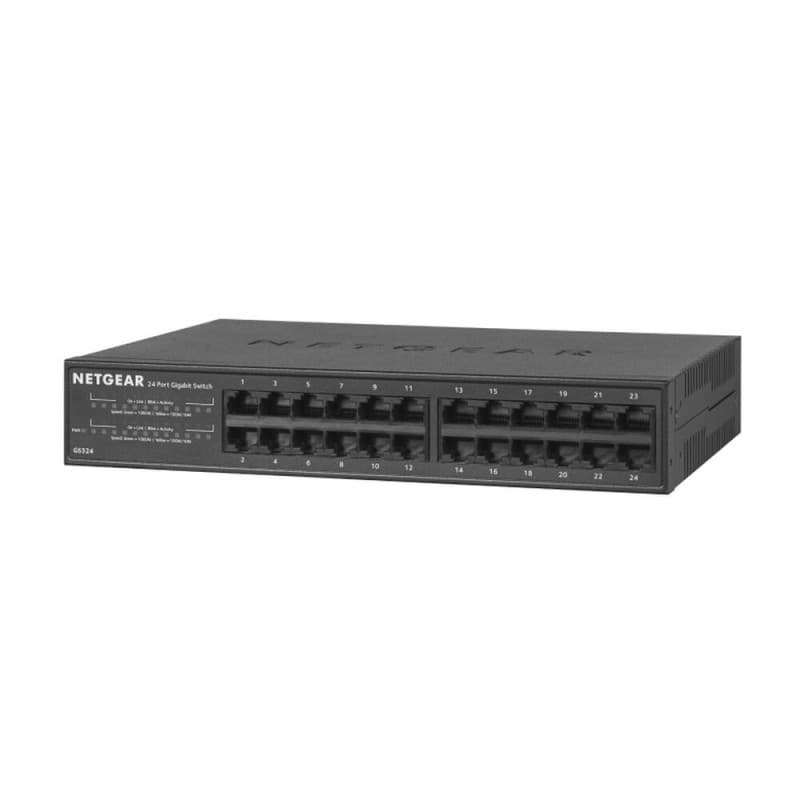 Netgear GS324 Non-géré Gigabit Ethernet (10/100/1000) Noir - Image 1