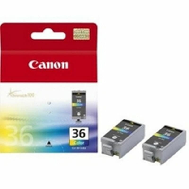 Canon Pack de 2 cartouches d'encre couleur CLI-36 C/M/Y - Image 1