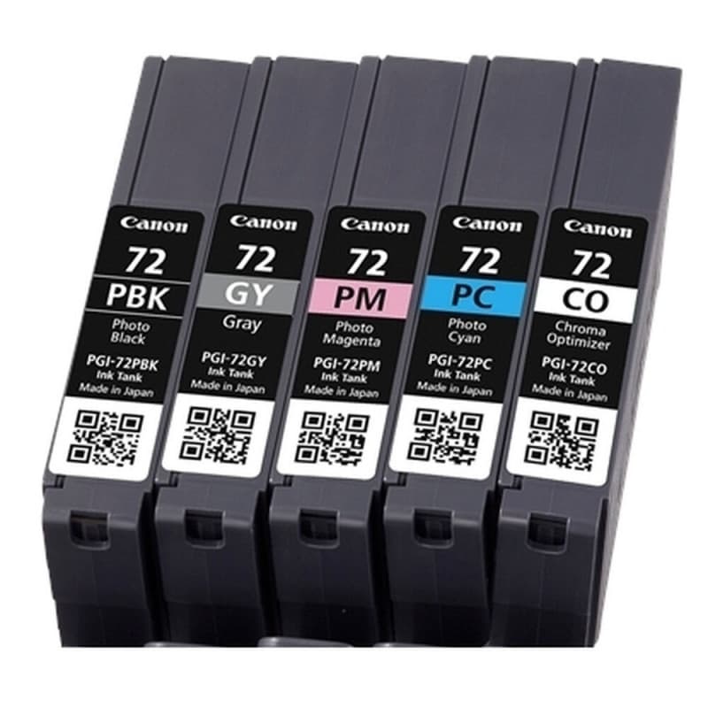 Canon Multipack de cartouches d'encre PGI-72 PBK/GY/PM/PC/CO 5 - Image 1