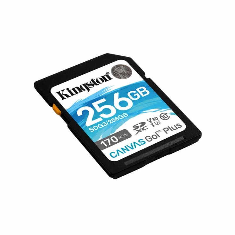 Kingston Technology Carte SDXC Canvas Go Plus 170R C10 UHS-I U3 V30 de 256 Go - Image 1