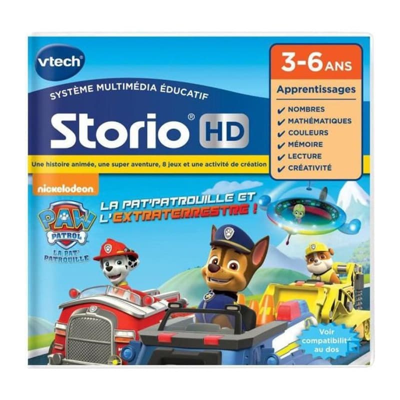 Vtech Jeu Storio HD Pat' Patrouille - Image 1
