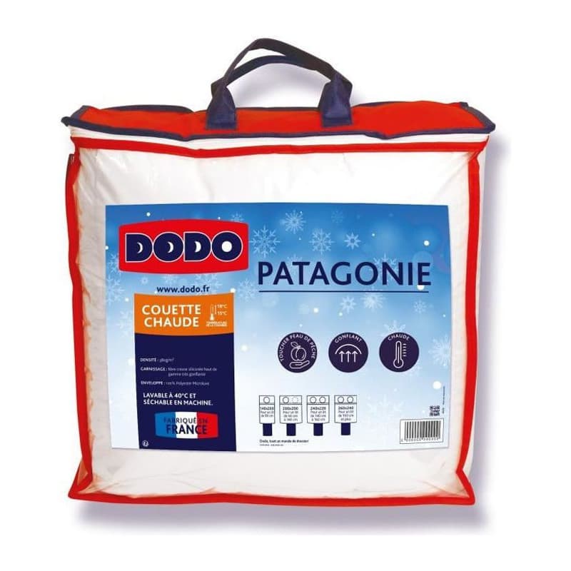 Remplissage de couette Dodo Patagonia Blanc 200 x 200 cm - Image 1