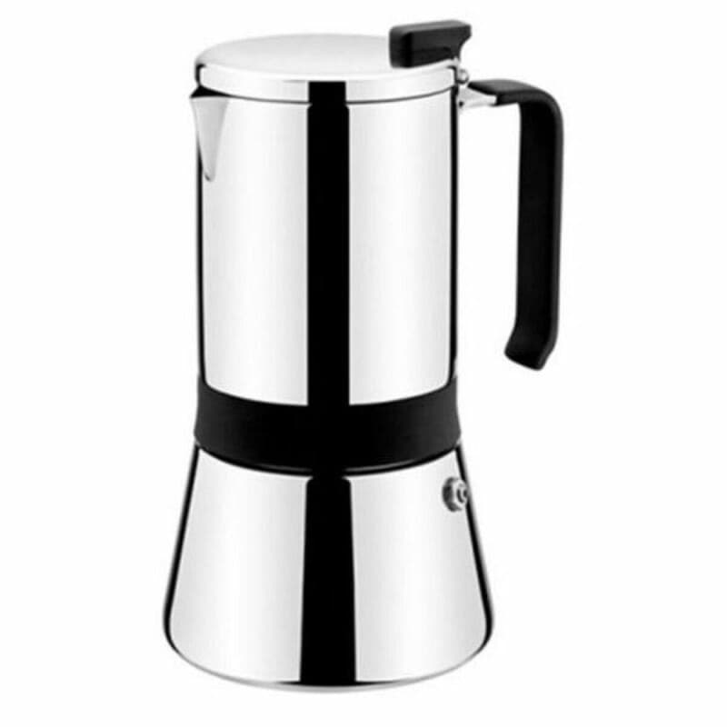 Cafetière Italienne Monix M770004 Acier Acier inoxydable 4 Tasses - Image 1