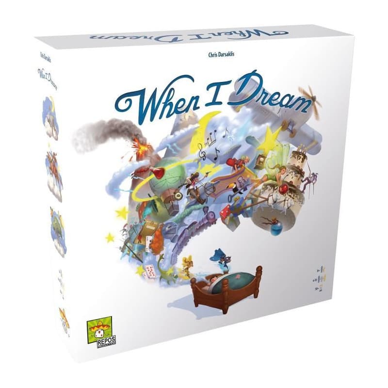 Jeu de société When I Dream - ASMODEE - a partir de 8 ans - 4 joueurs ou plus - 30 min - Image 1