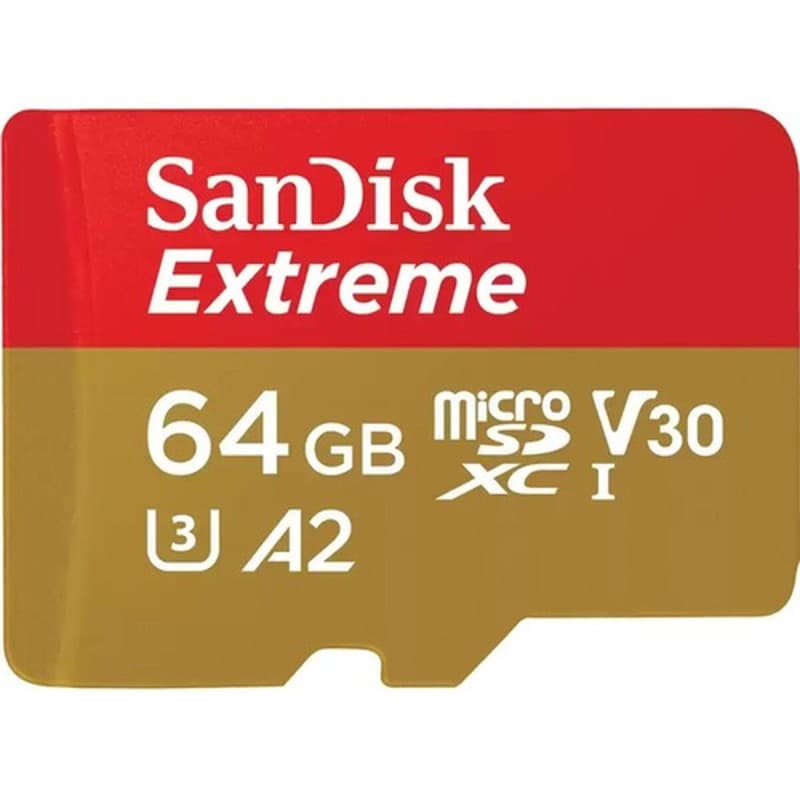 Carte Mémoire Micro SD avec Adaptateur SanDisk Extreme 64 GB - Image 1