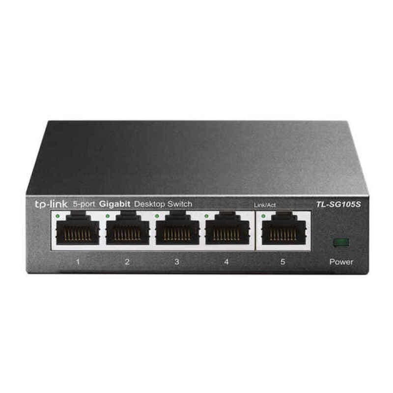 Tp-Link TL-SG105S Non-géré Gigabit Ethernet (10/100/1000) Noir - Image 1