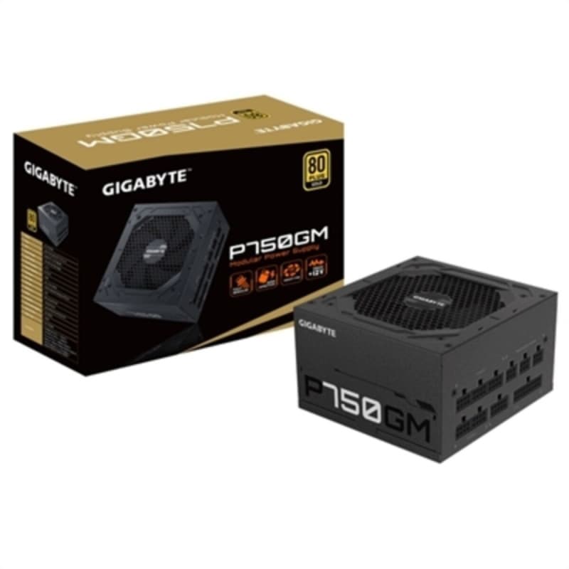 Gigabyte P750GM unité d'alimentation d'énergie 750 W 20+4 pin ATX ATX Noir - Image 1