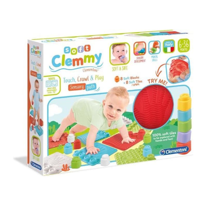 Clementoni Soft Clemmy Multicolore Tapis de jeux pour bébé - Image 1