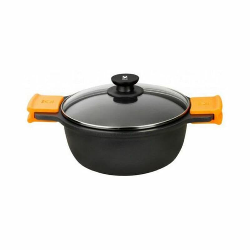 Casserole BRA A270324 (24 cm) Noir Métal Aluminium Aluminium forgé Aluminium fondu Ø 24 cm 4 L - Image 1