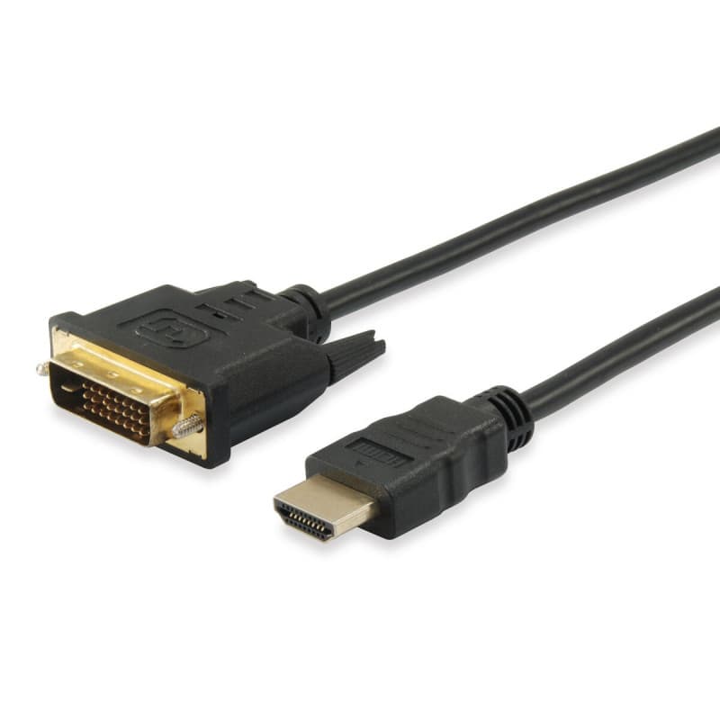 Equip 119322 câble vidéo et adaptateur 2 m HDMI DVI-D Noir - Image 1