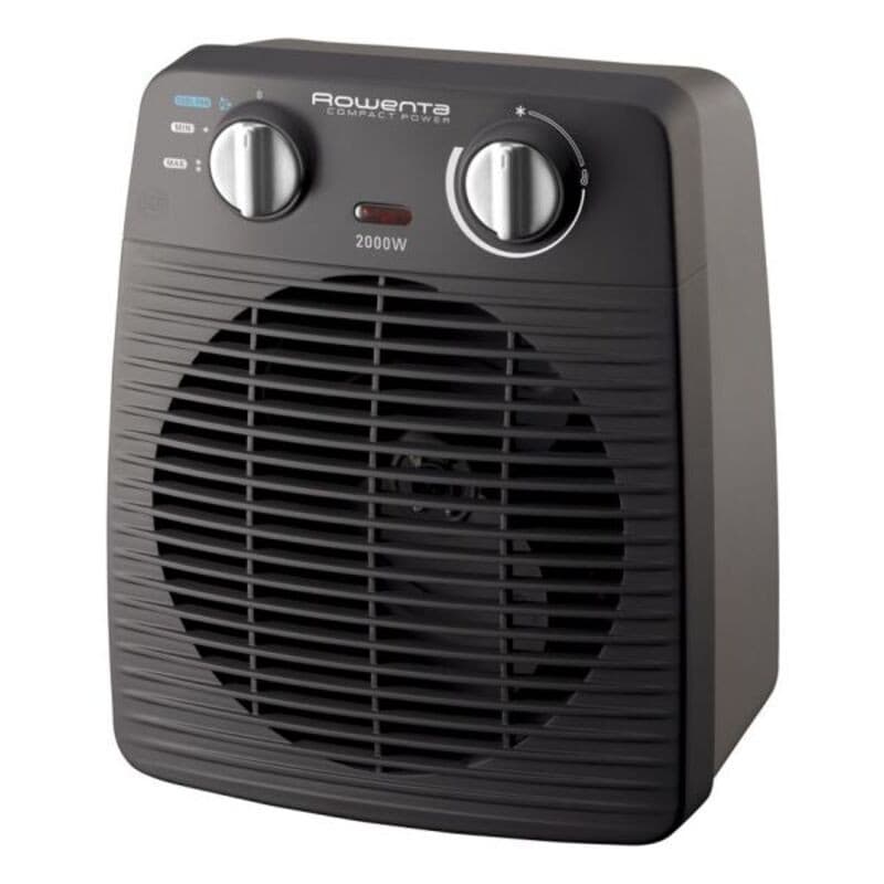 Rowenta Compact Power SO221 Intérieure Gris, Noir 2000 W Chauffage de ventilateur électrique - Image 1