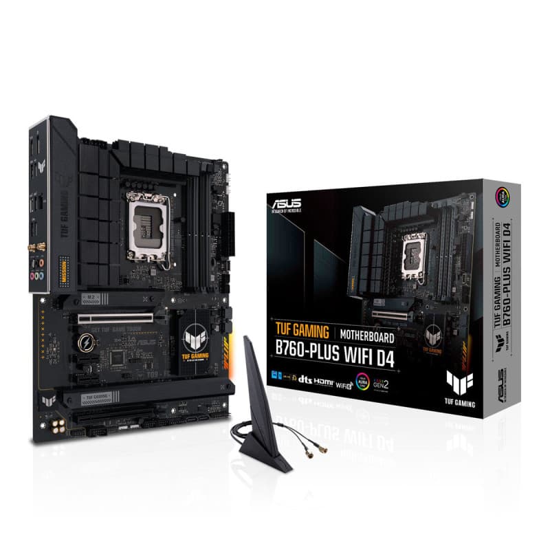 Asus TUF Gaming B760-PLUS WIFI D4 Intel B760 LGA 1700 ATX - Image 1