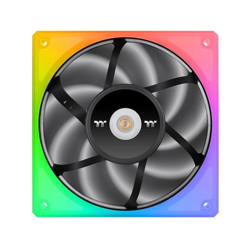 Ventillateur de cabine PC THERMALTAKE TOUGHFAN 12 RGB Ø 12 cm (3 Unités) - Image 1
