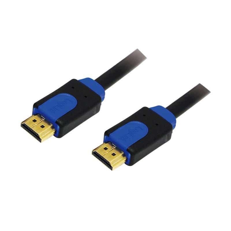 Câble HDMI LogiLink CHB1102 2 m Bleu/Noir - Image 1