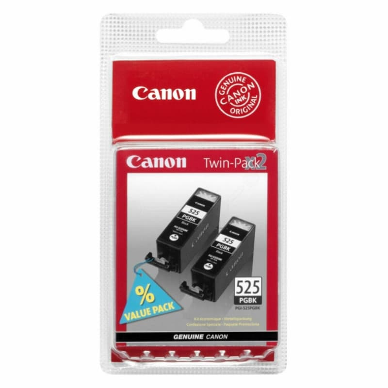 Canon Cartouche d'encre noire pigmentée PGI-525PGBK (lot de deux paquets) - Image 1