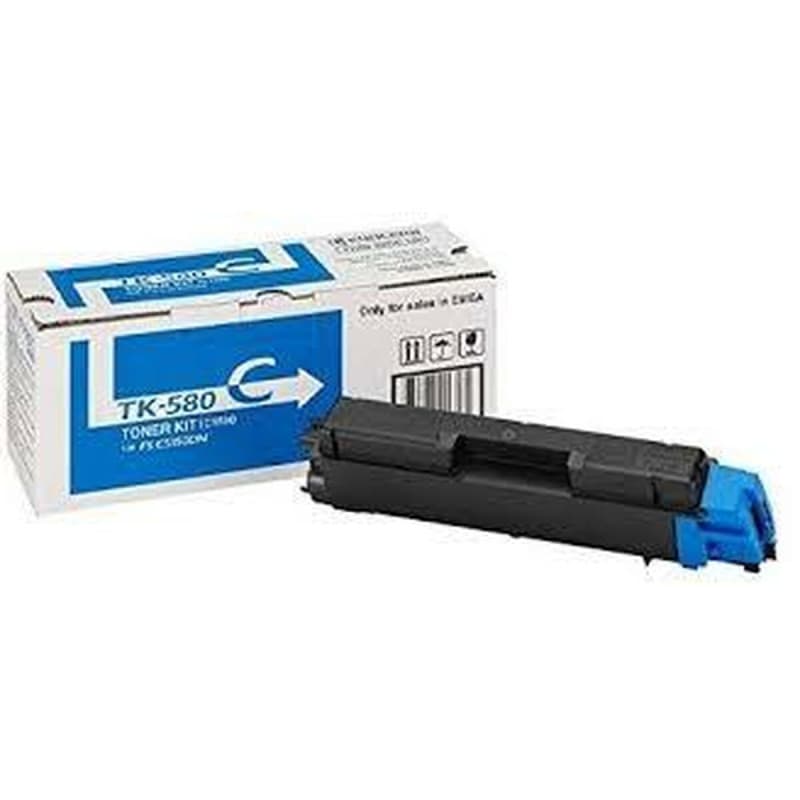 Kyocera TK-580C Cartouche de toner 1 pièce(s) Original Cyan - Image 1