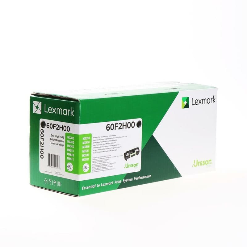 Lexmark 602H Cartouche de toner 1 pièce(s) Original Noir - Image 1