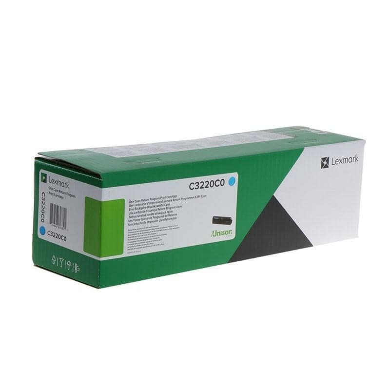 Lexmark C3220C0 Cartouche de toner 1 pièce(s) Cyan - Image 1