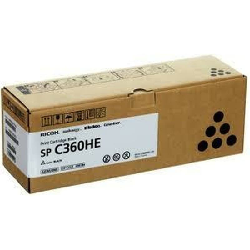 Ricoh 408184 Cartouche de toner 1 pièce(s) Original Noir - Image 1