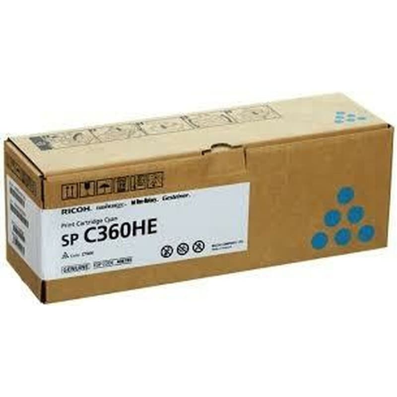Ricoh 408185 Cartouche de toner 1 pièce(s) Original Bleu - Image 1