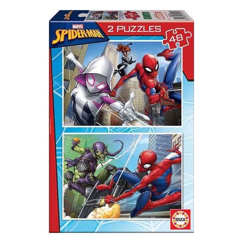 Puzzle Spiderman Educa 18099 (2 x 48 pcs) - Image 1