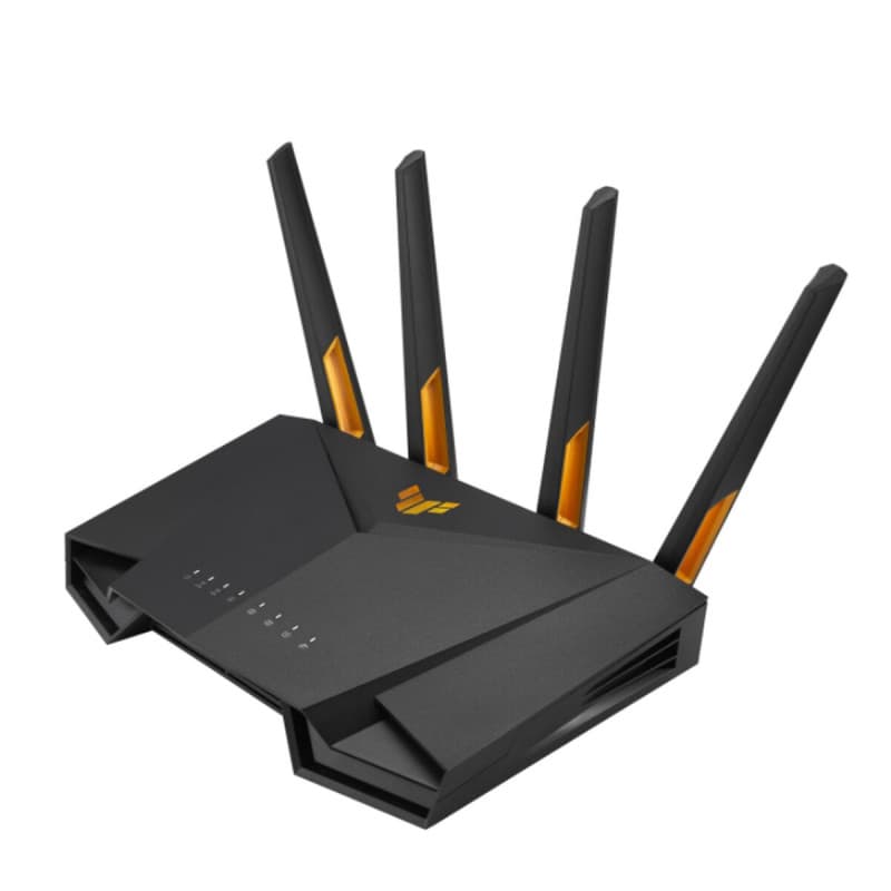 Asus TUF Gaming AX3000 V2 routeur sans fil Gigabit Ethernet Bi-bande (2,4 GHz / 5 GHz) Noir, Orange - Image 1