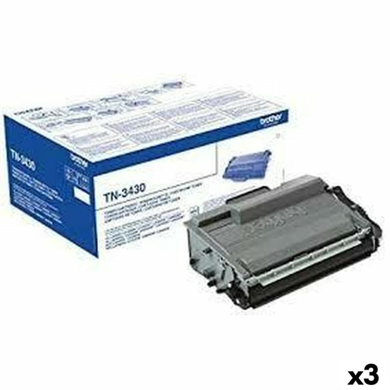 Toner Brother TN-3430 Blanc Noir - Image 1