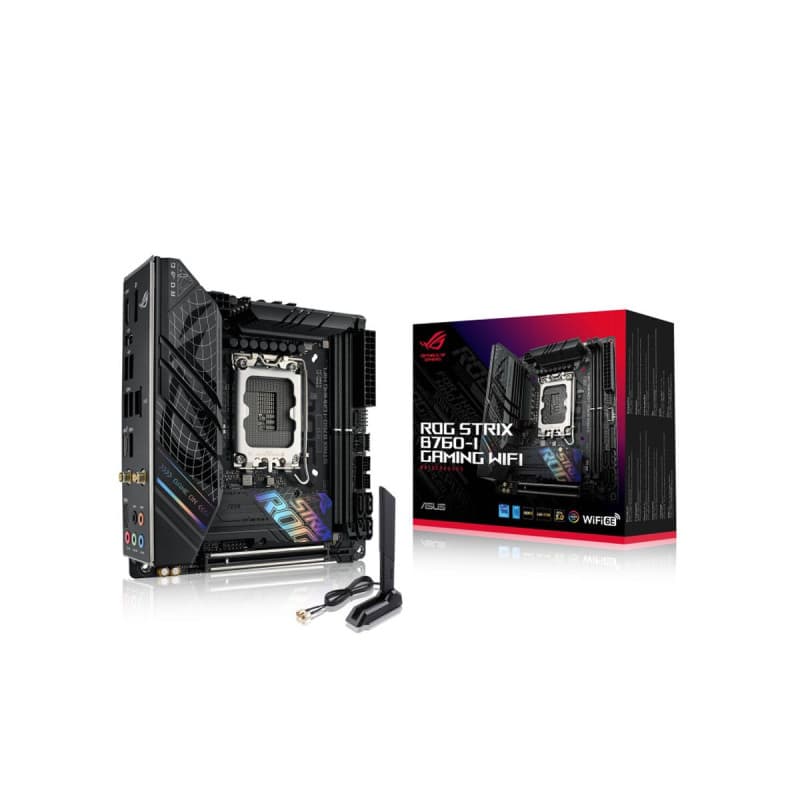 Asus ROG STRIX B760-I Gaming WIFI Intel B760 LGA 1700 mini ITX - Image 1