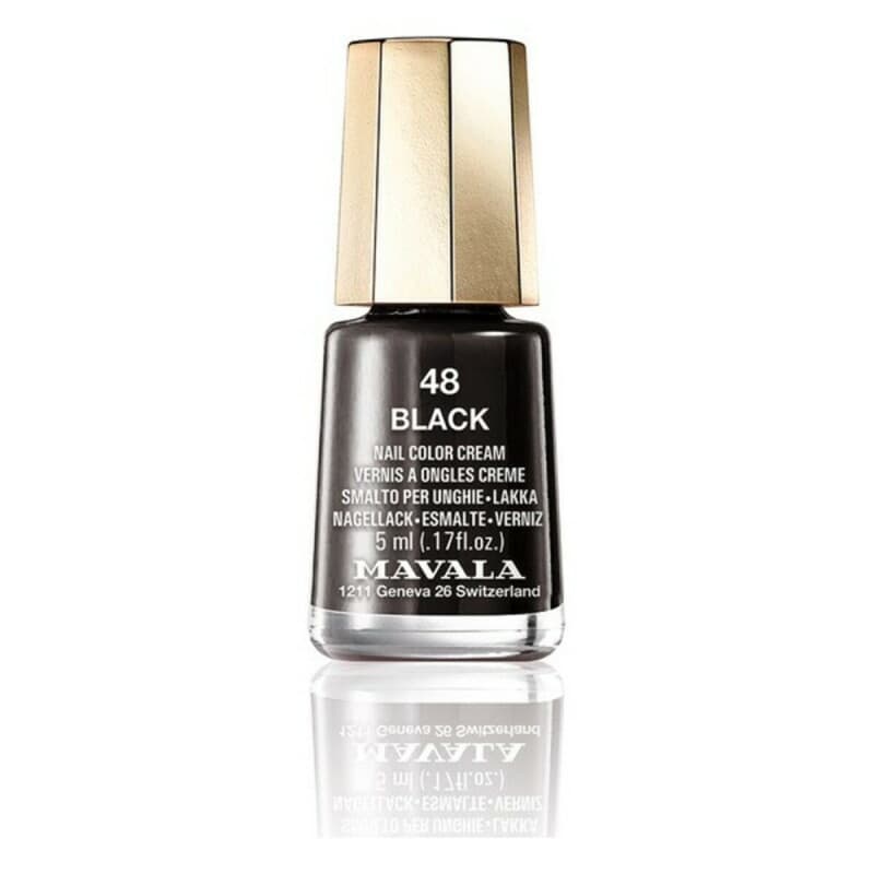 Vernis à ongles Nail Color Mavala Nail Color 48-black 5 ml - Image 1
