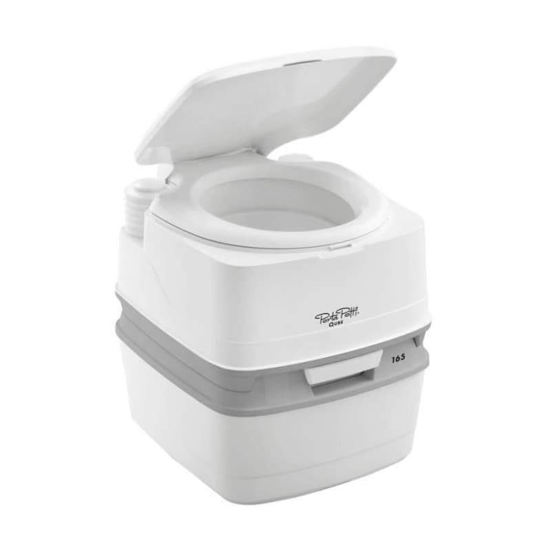 WC Chimique Portable - Thetford - Porta Potti Qube PP 165 - Capacité 21L - 15L - Gris - Image 1