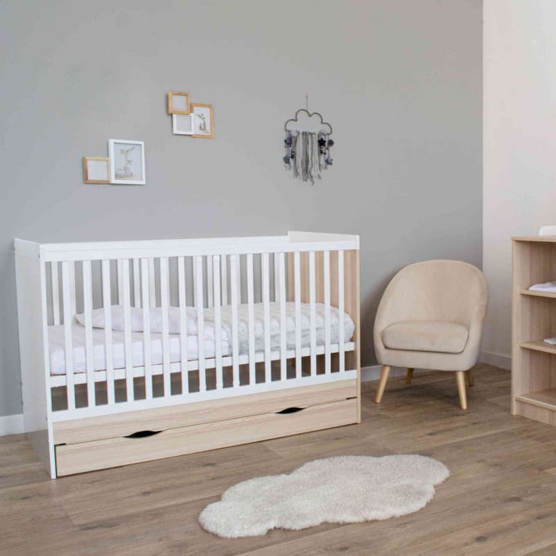 LIT EVOLUTIF PLUSIEURS COLORIS 70*140 REF cacbb3 - Image 1