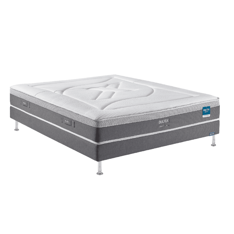 Le matelas BULTEX 140 x 190 cm épaisseur 26 cm  avec mémoire de forme - accueil enveloppant - - Image 1